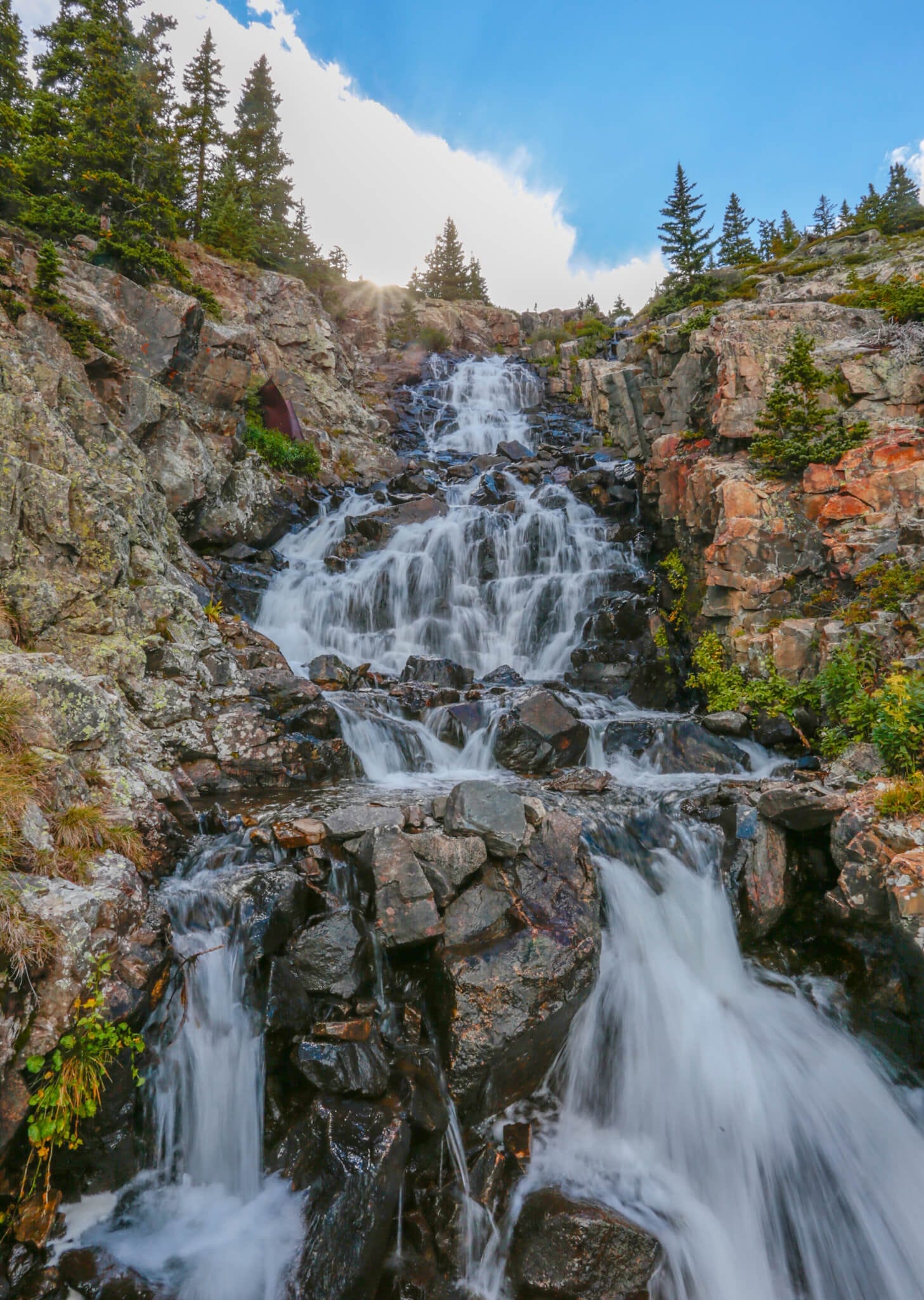 Waterfalls near Breckenridge - Hiking in Breckenridge, Colorado