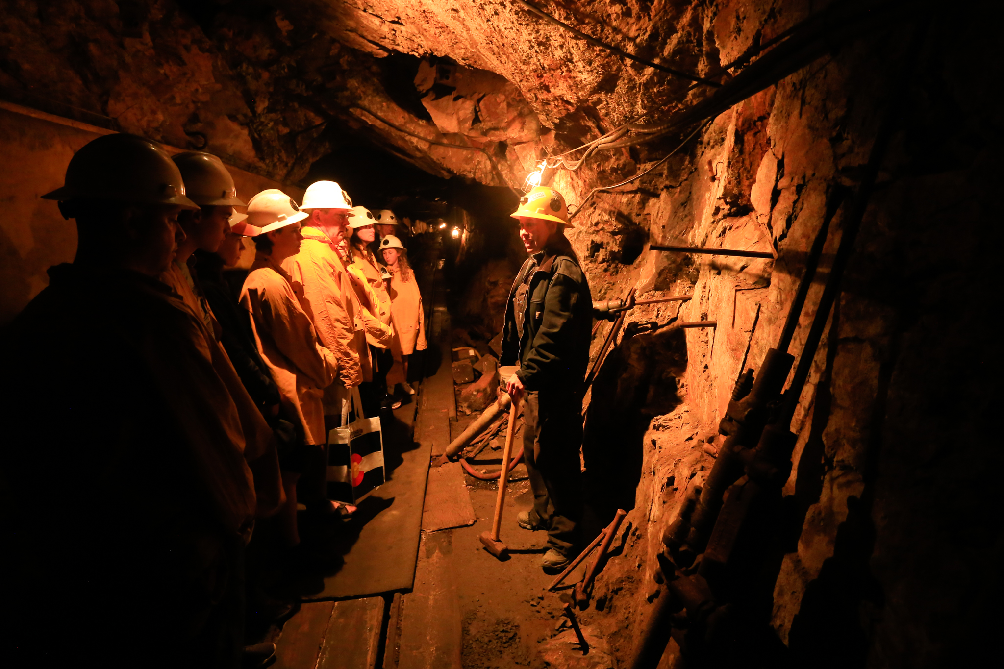 A Mining tour in Breckenridge