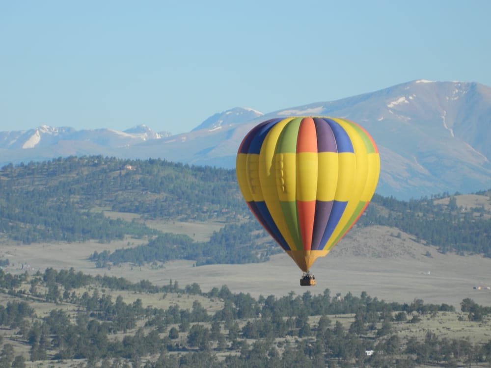 A Colorado Air Balloon Ride in Breckenridge.