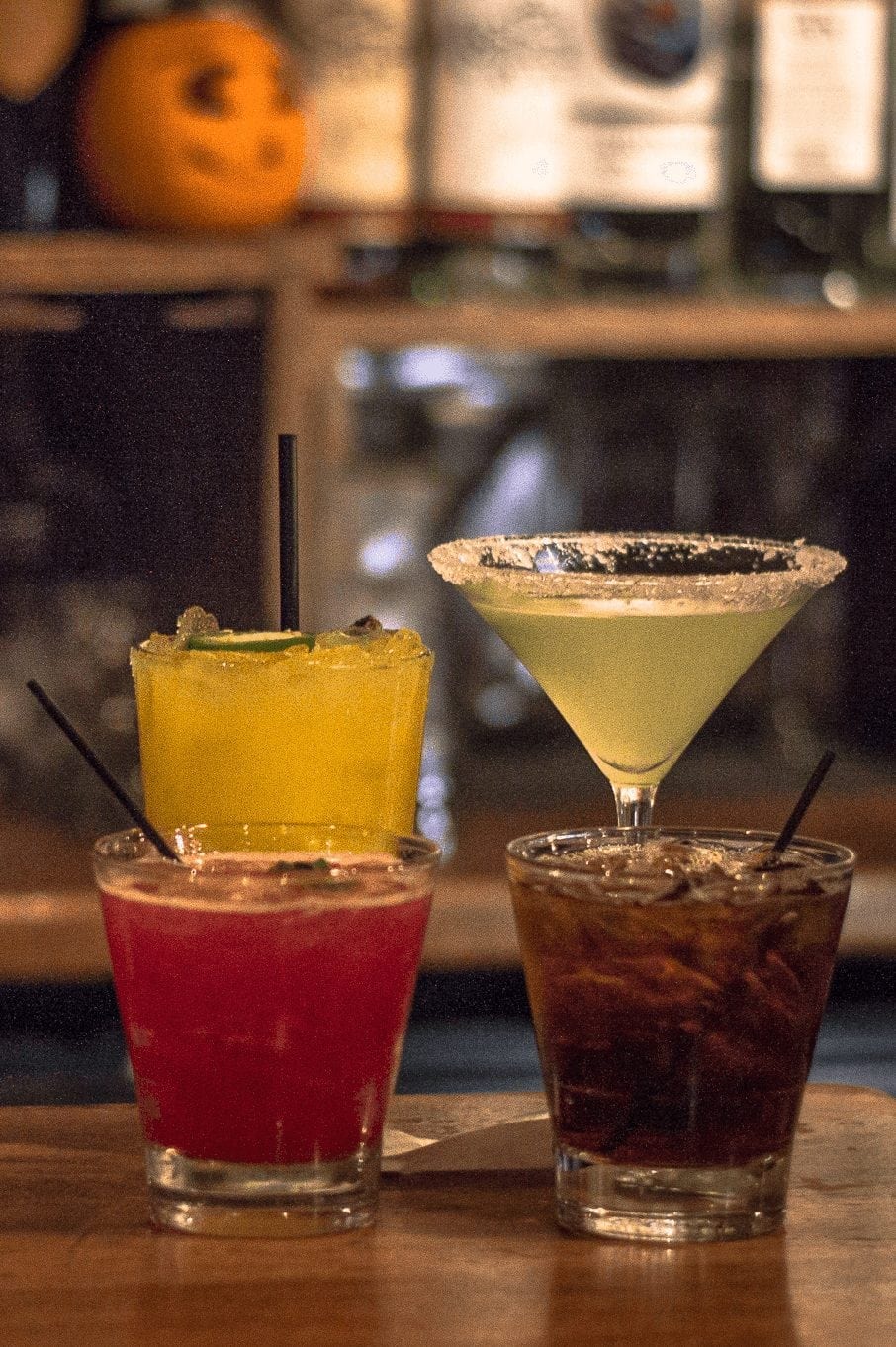 Cocktails at a Breckenridge Bar