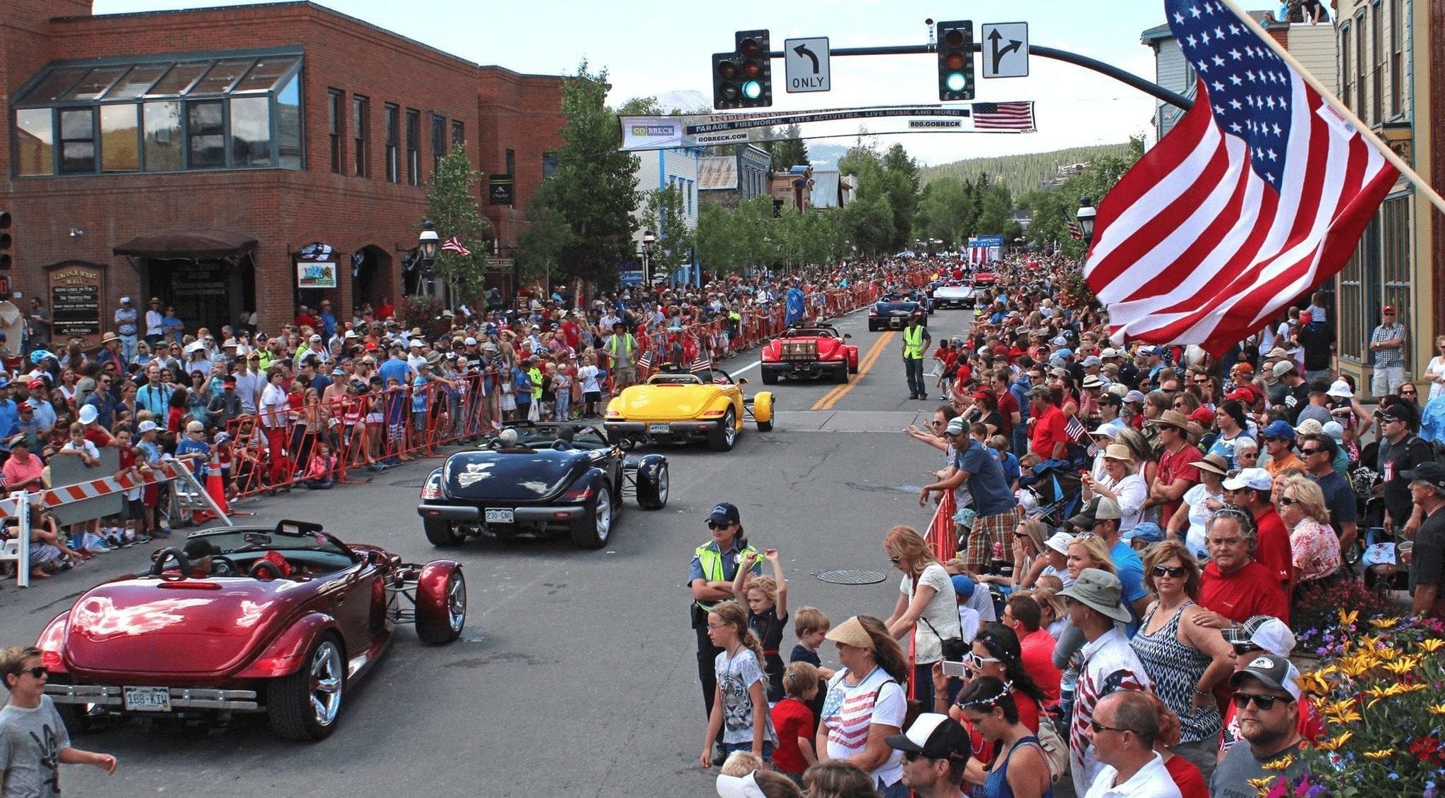 El desfile del Cuatro de Julio es uno de los eventos distintivos del verano.