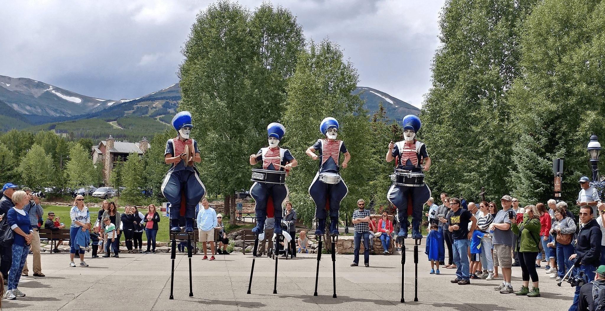 BCA Wave Festival Performance at Blue River Plaza during one of the Breckenridge Summer Events