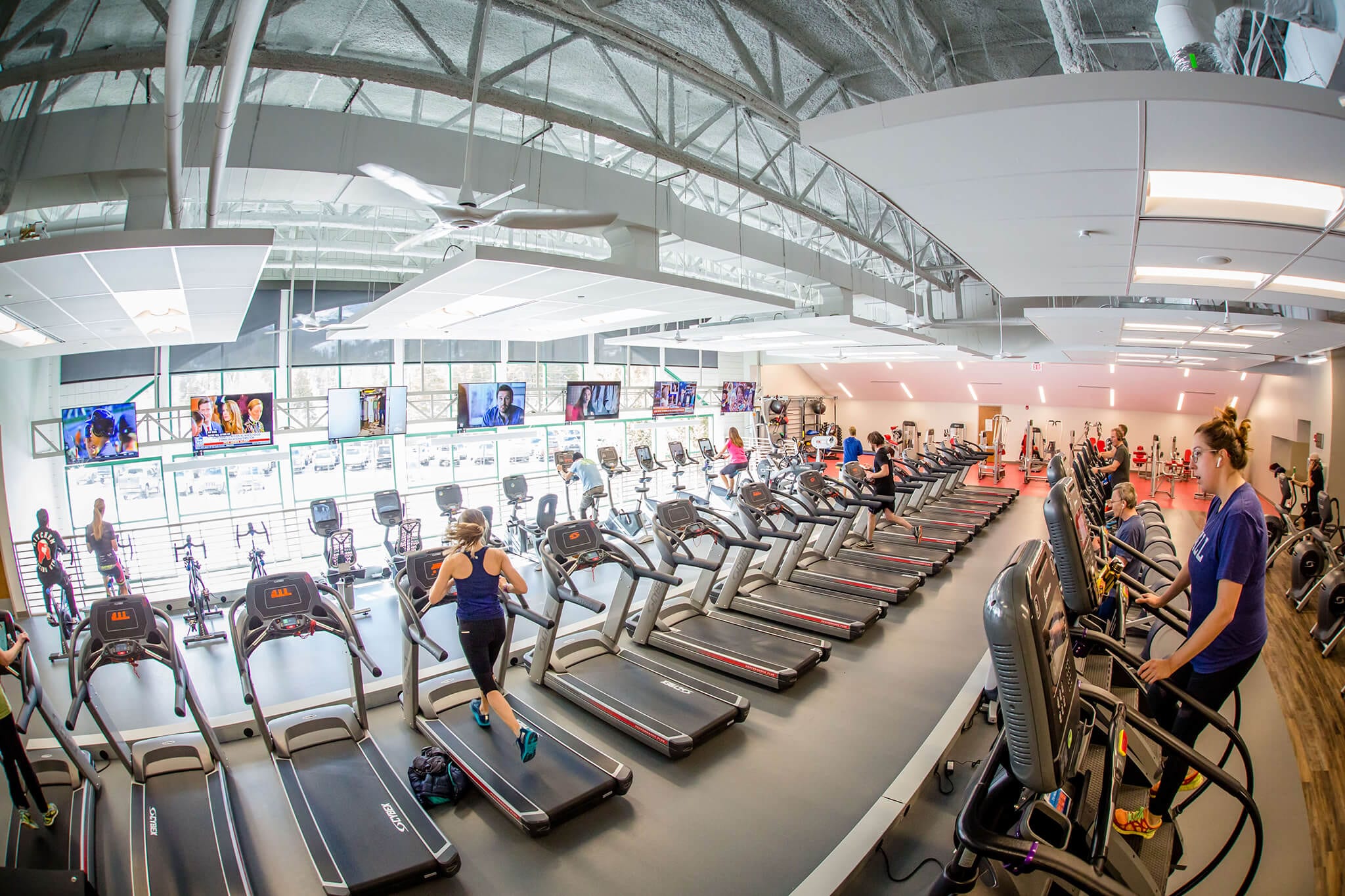 New Treadmill Room at Breckenridge Recreation Center