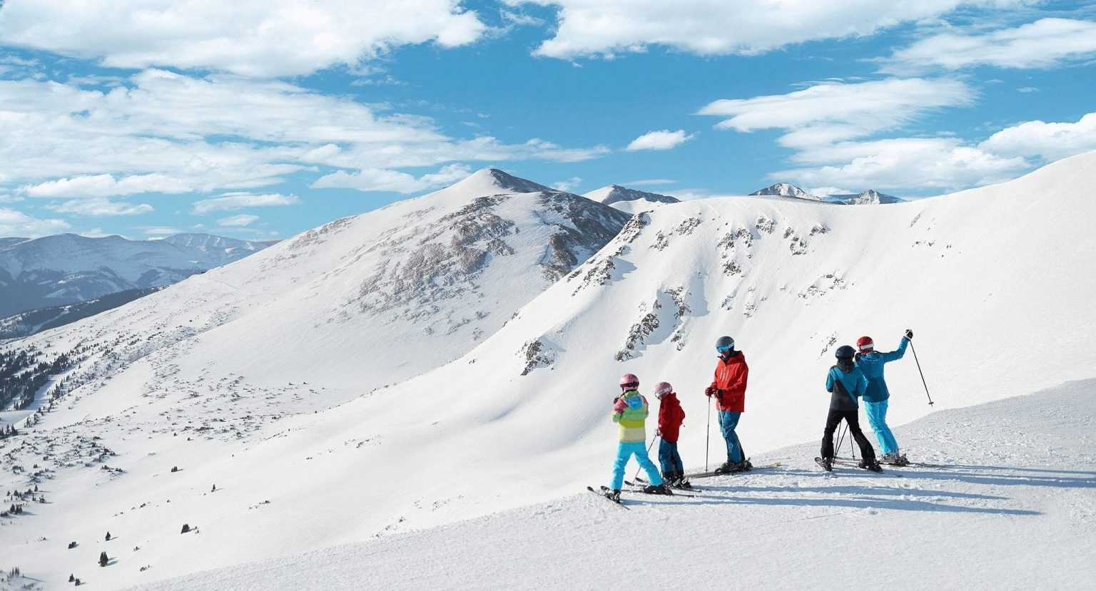 Family at Breckenridge Ski Resort