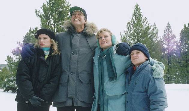 National Lampoon's Christmas Vacation being filmed in Breckenridge - tree scene