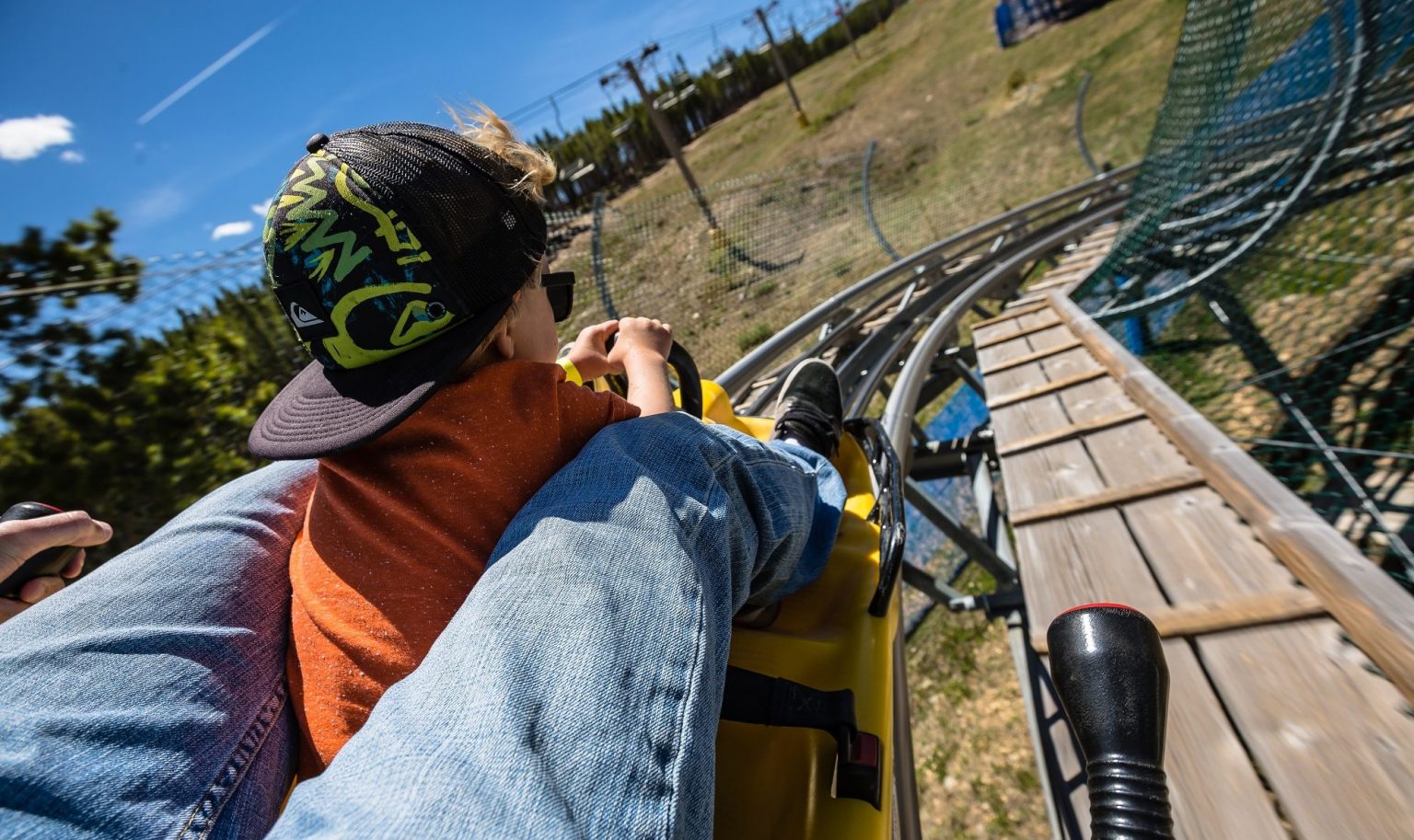 Breck GoldRunner Coaster Ride Along