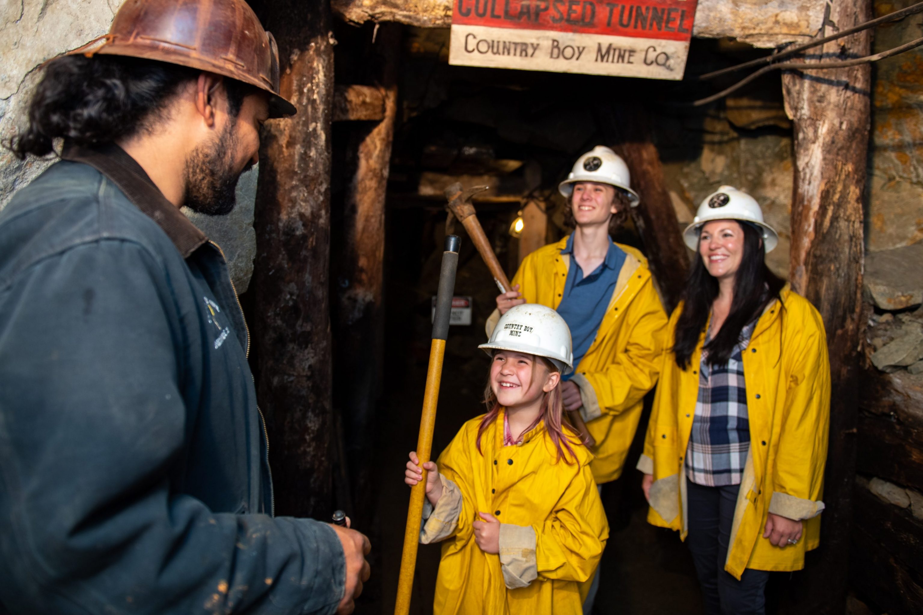 family at Country Boy Mine